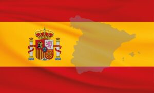 spain, flag, banner, red, gold, crown, map, outline, spain, spain, spain, spain, spain, map-1179106.jpg